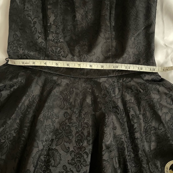 Forever21 black strapless dress junior’s size M - Picture 8 of 12